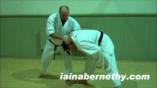 Practical Kata Bunkai: Takedown and Strangle