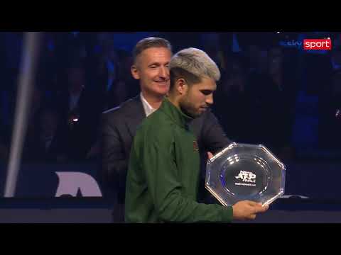 Video La standing ovation di Torino per Alcaraz | ATP Finals
