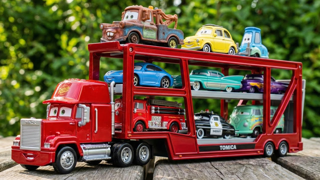 Lot of Disney Pixar Cars Unboxing Review | Lightning McQueen Bubble RC Cars | Disney car toys asmr