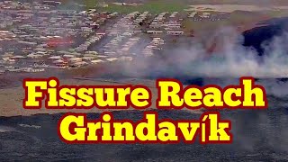 Grindavík: Lava River Quickly Reached Town , Iceland Volcano Eruption Update, Svartsengi