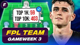 Download lagu FPL GW3 EXPERTS TEAM 💥 BEST FREE HIT WILDCARD TEAM! 🚨