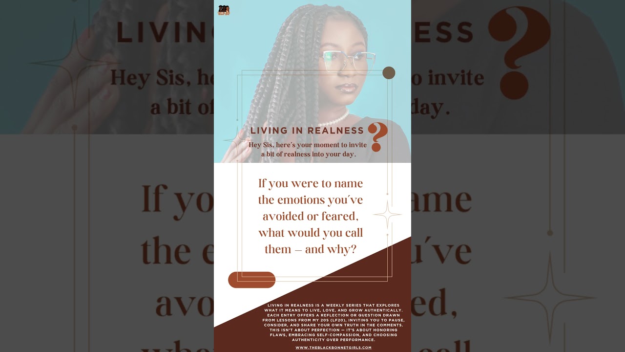 Living in Realness #24  | What Would You Name Your Hidden Emotions? 