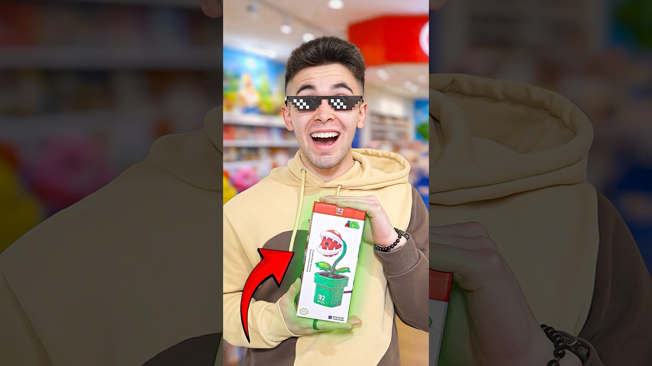 Nintendo Switch 2 Piranha Plant Camera Gone Wrong!