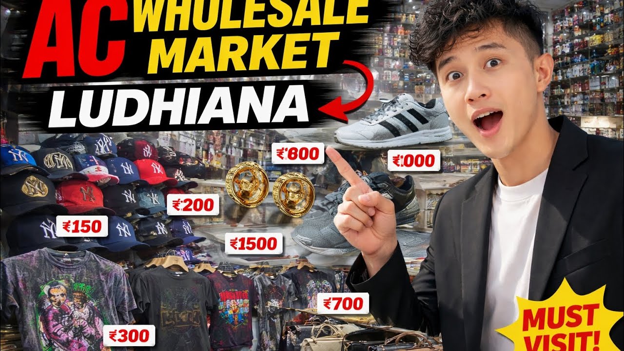 AC MARKET LUDHIANA | Mizo vlog 2026 | wholesale market | Summer collection 