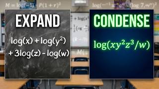 Log Properties used to expand and condense