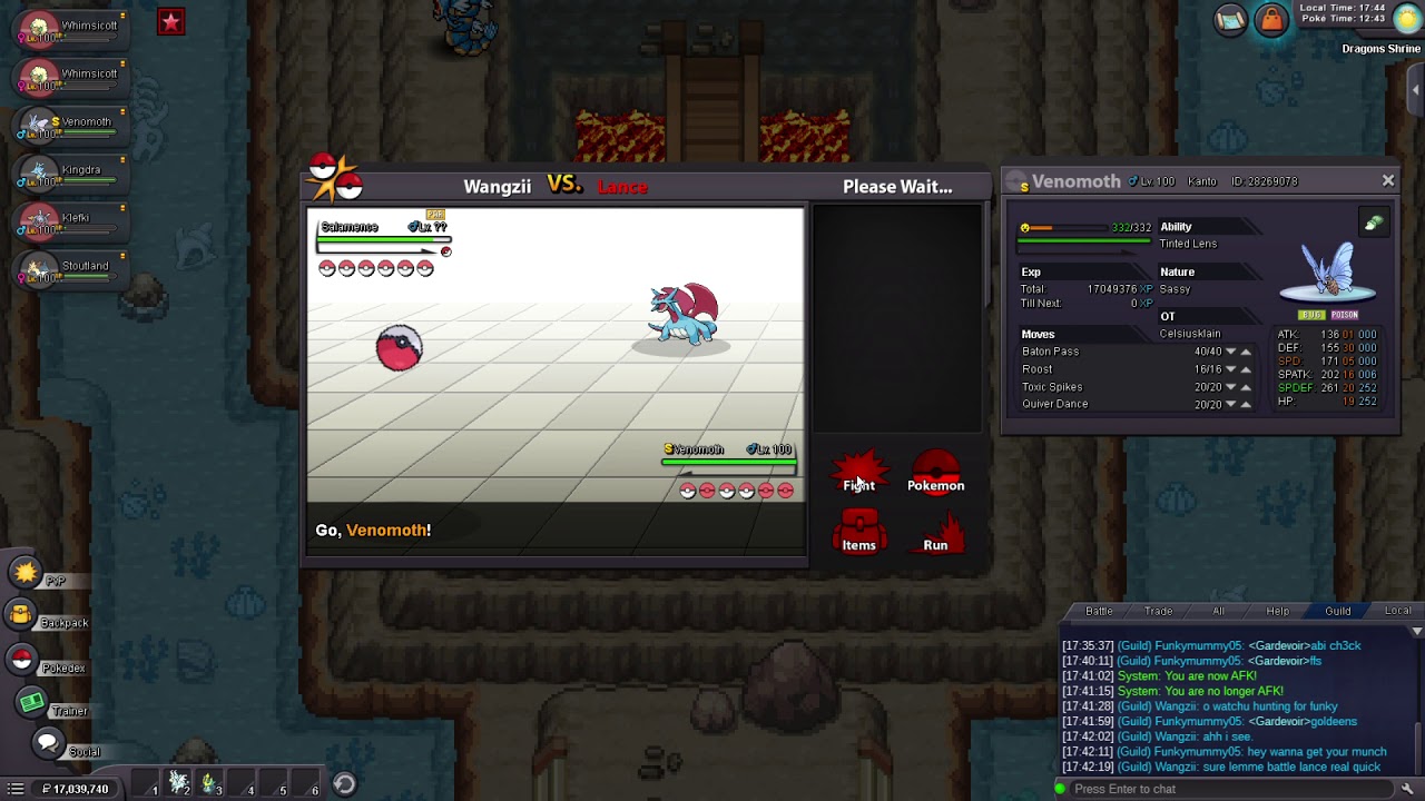 Pokemon Revolution Boss Lance (Dragons Shrine) YouTube