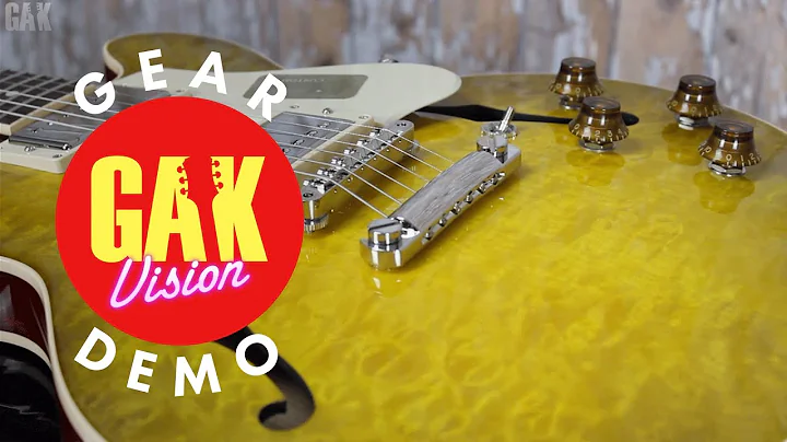 GAK PREMIUM : Gibson Custom Limited CS-336 Quilt W...