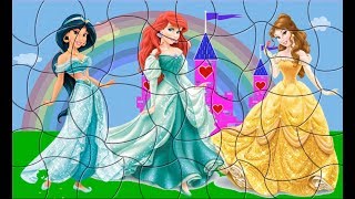 Disney Princesses Beautiful Puzzle Games for Kids! screenshot 1
