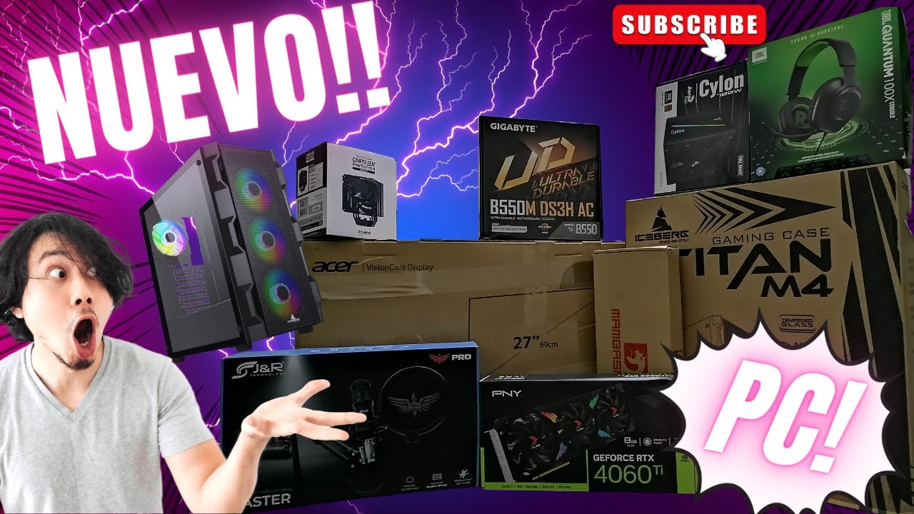 Mi PRIMERA PC GAMER Para Este 2024!!! - YouTube