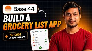 Stop Writing Code! 🚀 Build Your Own Smart Grocery App in 5 Minutes with Base44 | Base44 Tutorial