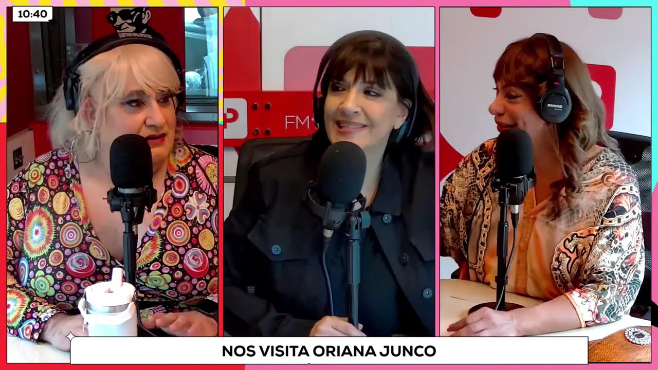 ORIANA JUNCO CON LA NEGRA Y LA BARBY - #LaNegraPop