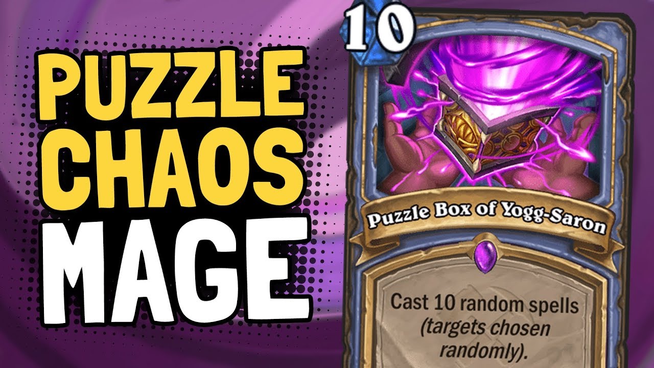 PUZZLE BOX Chaos Mage - YOGG IS BACK!! | Hearthstone - YouTube