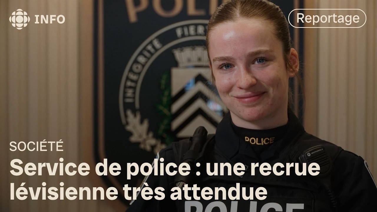 Une première recrue fort attendue à la police de Lévis