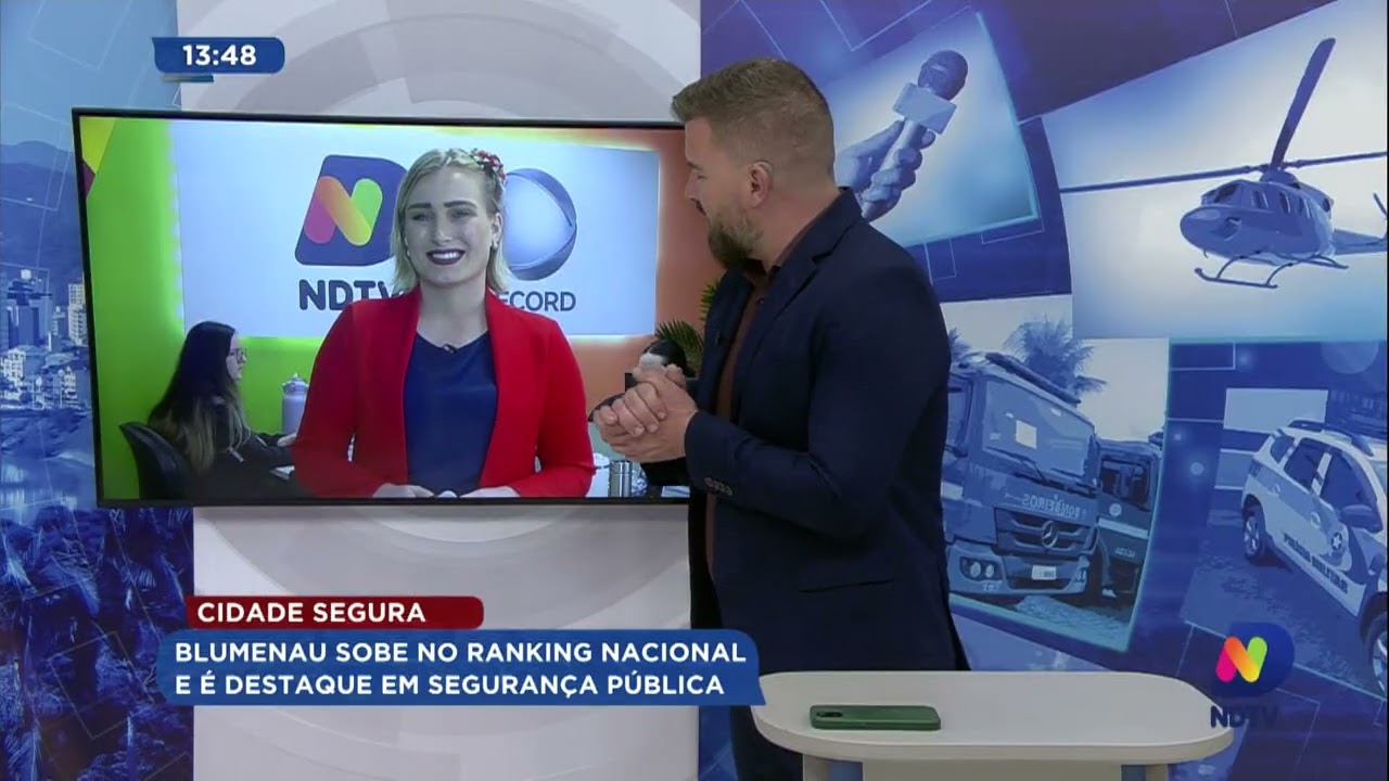 Blumenau destaca-se nacionalmente em segurança pública