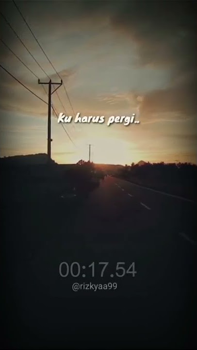 Enda - maafkan aku story wa 30 detik