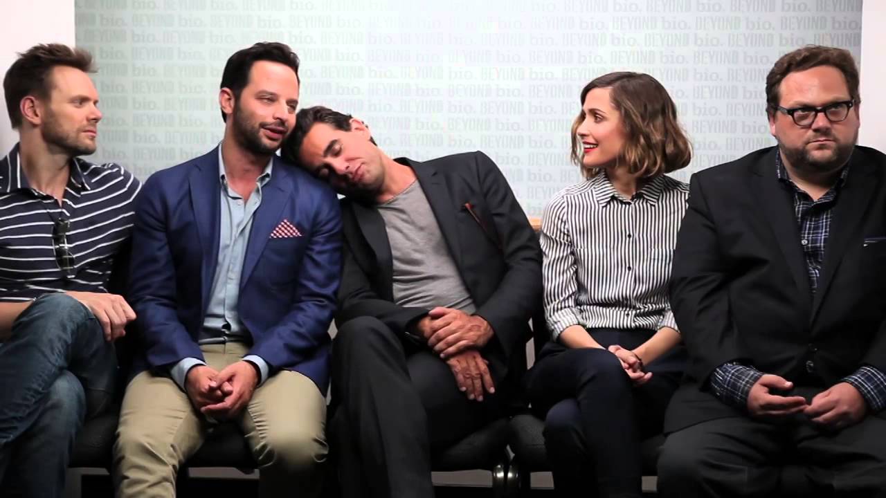 Joel McHale, Nick Kroll, Bobby Cannavale, Rose Byrne, & Ross Katz talk ADULT BEGINNERS at Tiff