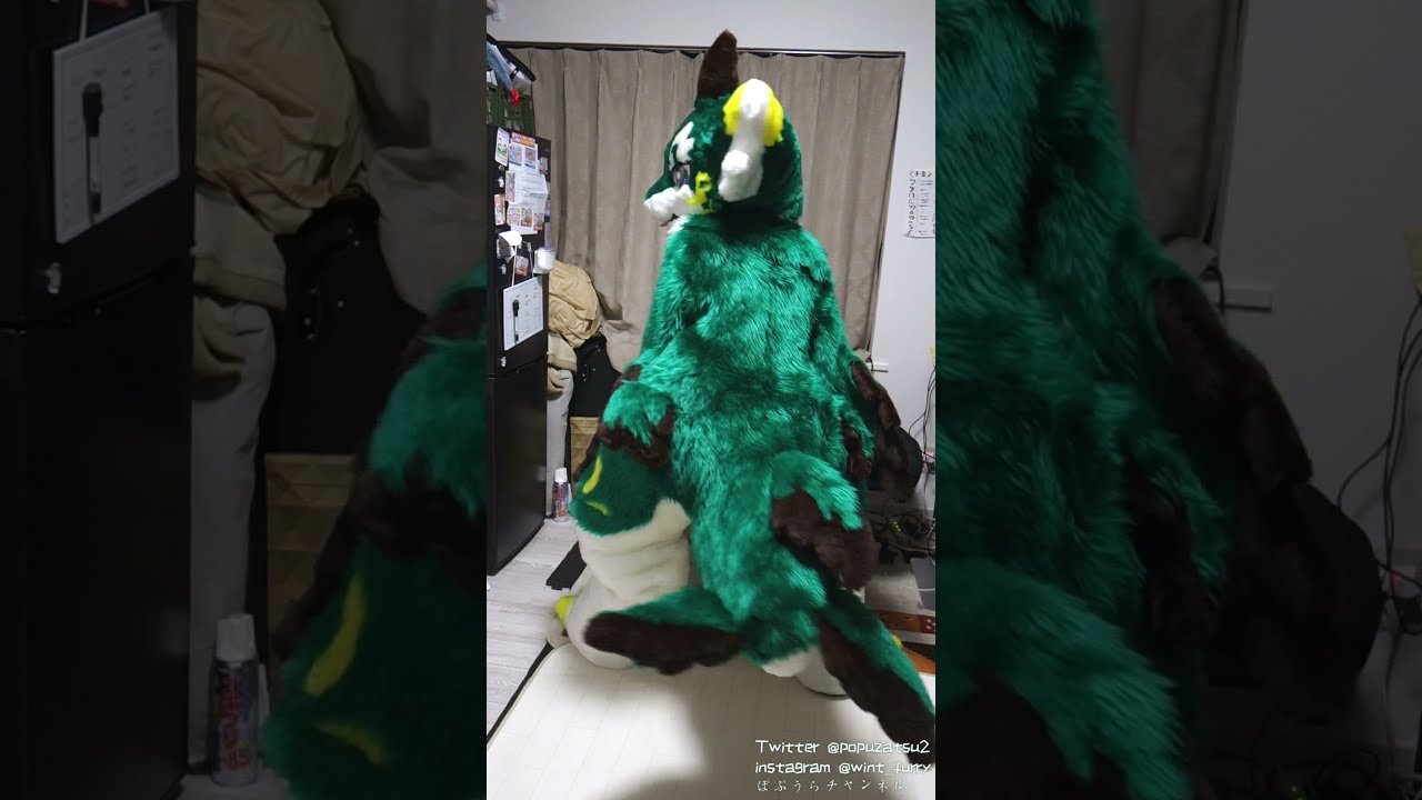 Amazon.co.jp: 自作、ケモ竜着ぐるみ、ケモノ、準ハーフ、furry