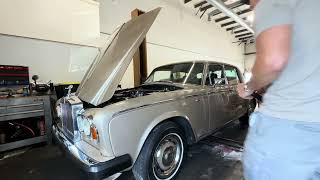 1981 Rolls Royce Silver Shadow II Cold start video 8/23/26