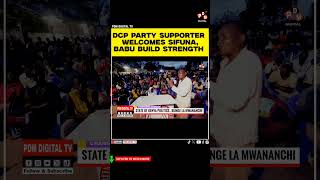 kalonzo musyoka supporter welcomes sifuna & his team to build strength