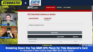 UFC Vegas 92 Draftkings Predictions | Lerone Murphy vs Edson Barboza