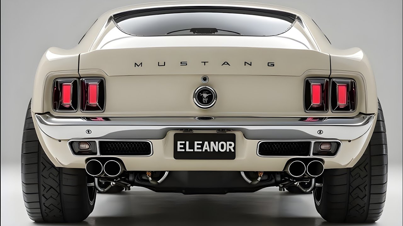 Наконец-то представлен Ford Mustang Eleanor 2026 года, и он вас поразит!