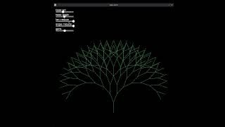 Fractal Tree Generator in Raylib