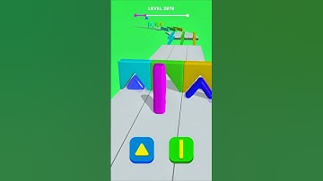 Blob Shifter 3D Level 2878 | Cubic Gaming #shorts #youtubeshorts #gaming