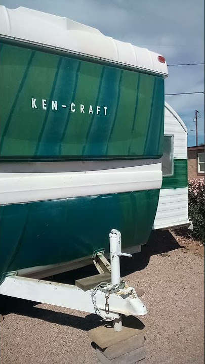 Vintage RV exterior Renovation, Yay or Nay? #shorts