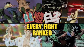 Every Dark Tournament Fight Ranked Worst To Best