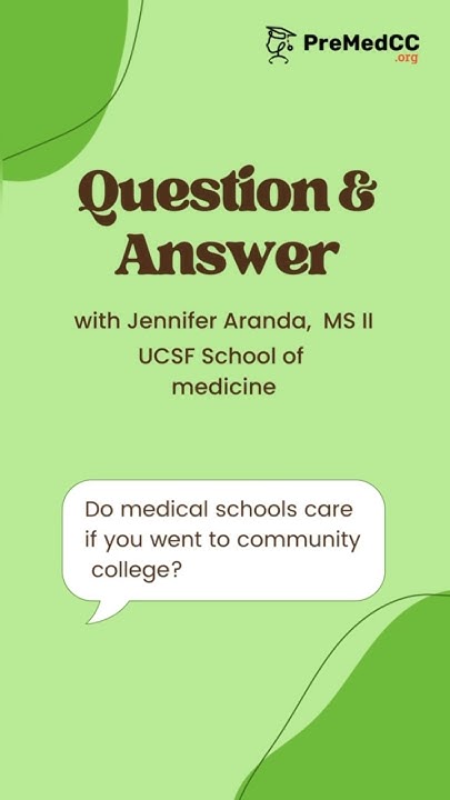 do-med-schools-care-if-you-went-to-community-college-youtube