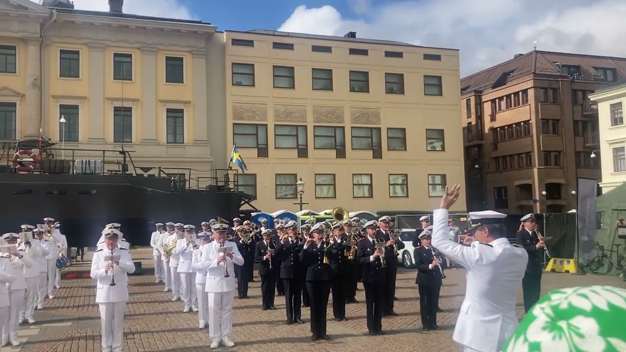 I beredskap med Marinens musikkår och Hemvärnetsmusikkår Göteborg