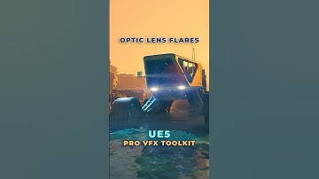 Elevate your Unreal Engine 5 visuals with Optic Lens Flares! #gamedev #trailer