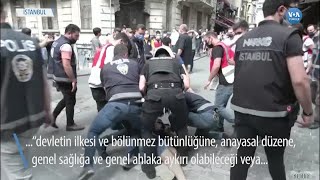 İstanbul'da Onur Yürüyüşü'ne Polis Müdahalesi