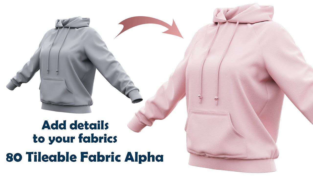 How to use different tileable fabric alpha on your 3D model by surface ...