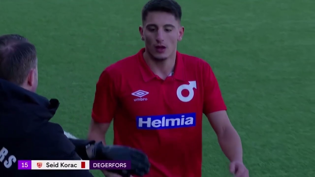 Seid Korać - the hardest defender in Sweden / Allsvenskan 2023