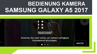 Tutorial: Samsung Galaxy A5 2017 (Deutsch) | Kamera App