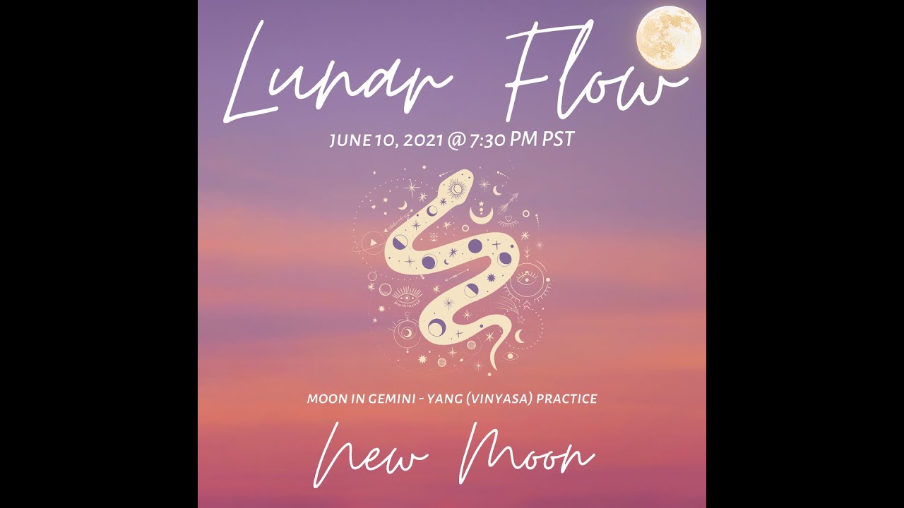 Lunar Flow: New Moon in Gemini + Solar Eclipse - YouTube