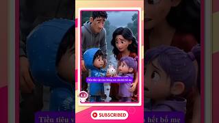 Hoạt Hình Animation - Bố mẹ đừng rời xa tụi con nữa #hoathinh #animation #shorts