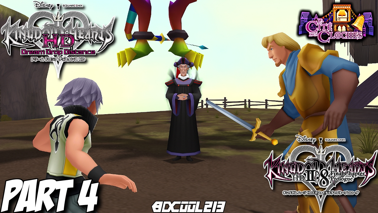 Kingdom Hearts Dream Drop Distance Hd 2 8 Gameplay Walkthrough Part 4 La Cite Des Cloches Riku