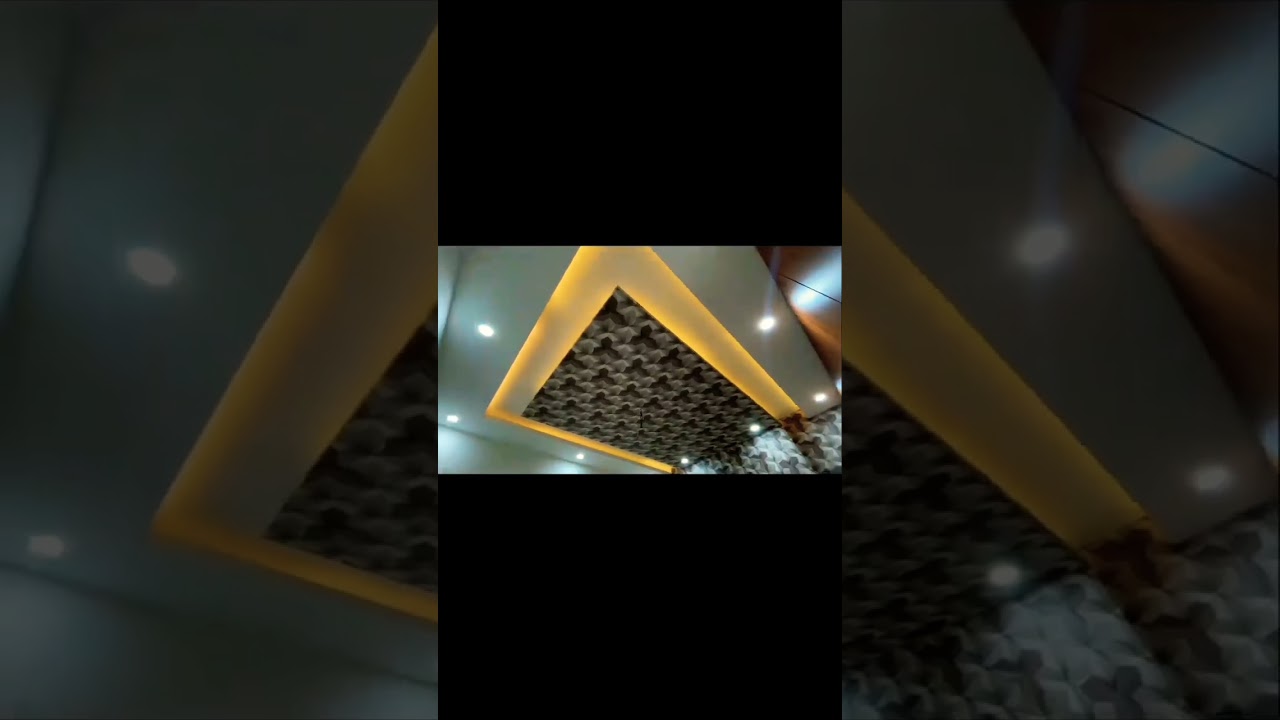 Pop design false ceiling for living room