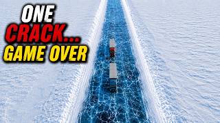 रूस का खतरनाक रास्ता|  Why Russia Builds Roads on Ice?