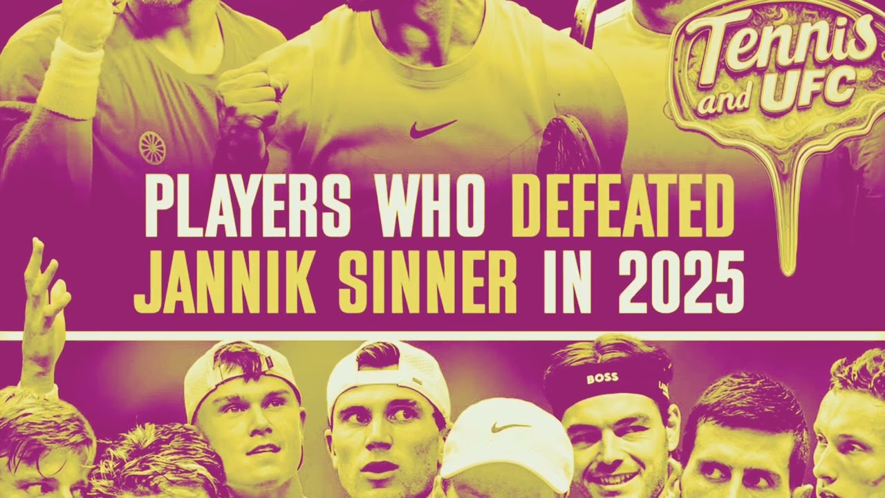 Tennis And UFC: Jannik Sinner x Carlos Alcaraz 2025 Season Mentality (Quick Rants ™️)