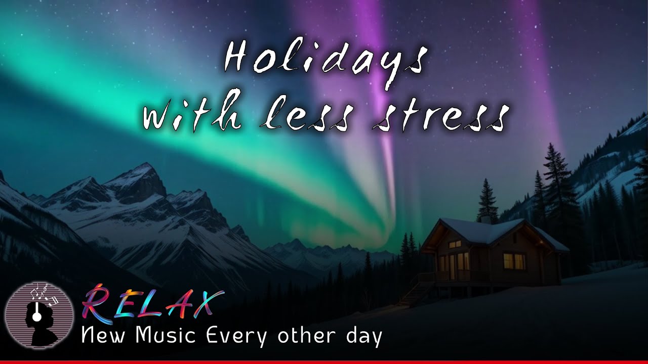 (No Ads) 1 Hour Beautiful Aurora Borealis And Northern Lights. Relaxing ...