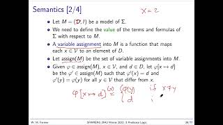 3d Predicate Logic 2022