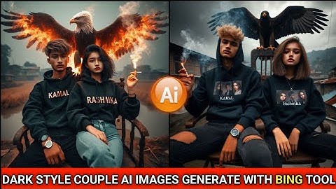 Eagle Dp Name AI Photo Editing Prompt 2024 | Trending AI Edit Tutorial | Bing Image Creator