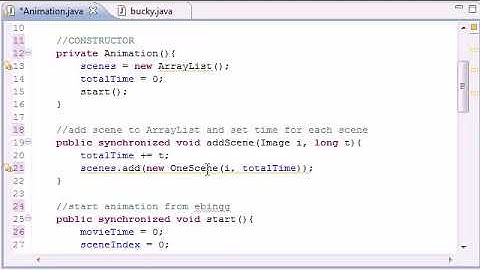 Java Game Development – 10 – Finishing the Animation Class