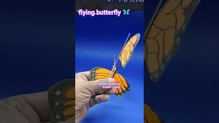 flying butterfly craft #butterfly #handmade #diy #diycrafts #butterflyshorts #shortsfeed