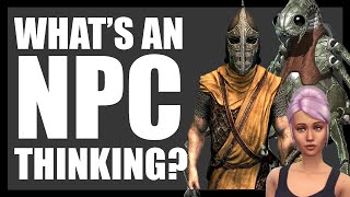 What is the logic behind NPC Behavior?