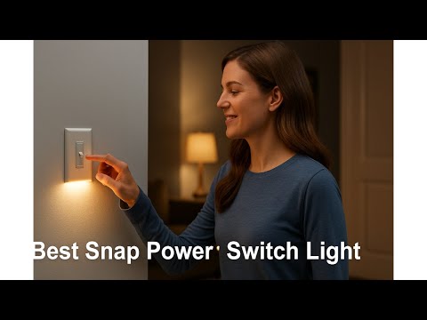 💡 SnapPower Single - SnapPower SwitchLight | Best Snap Power Switch Light 💡