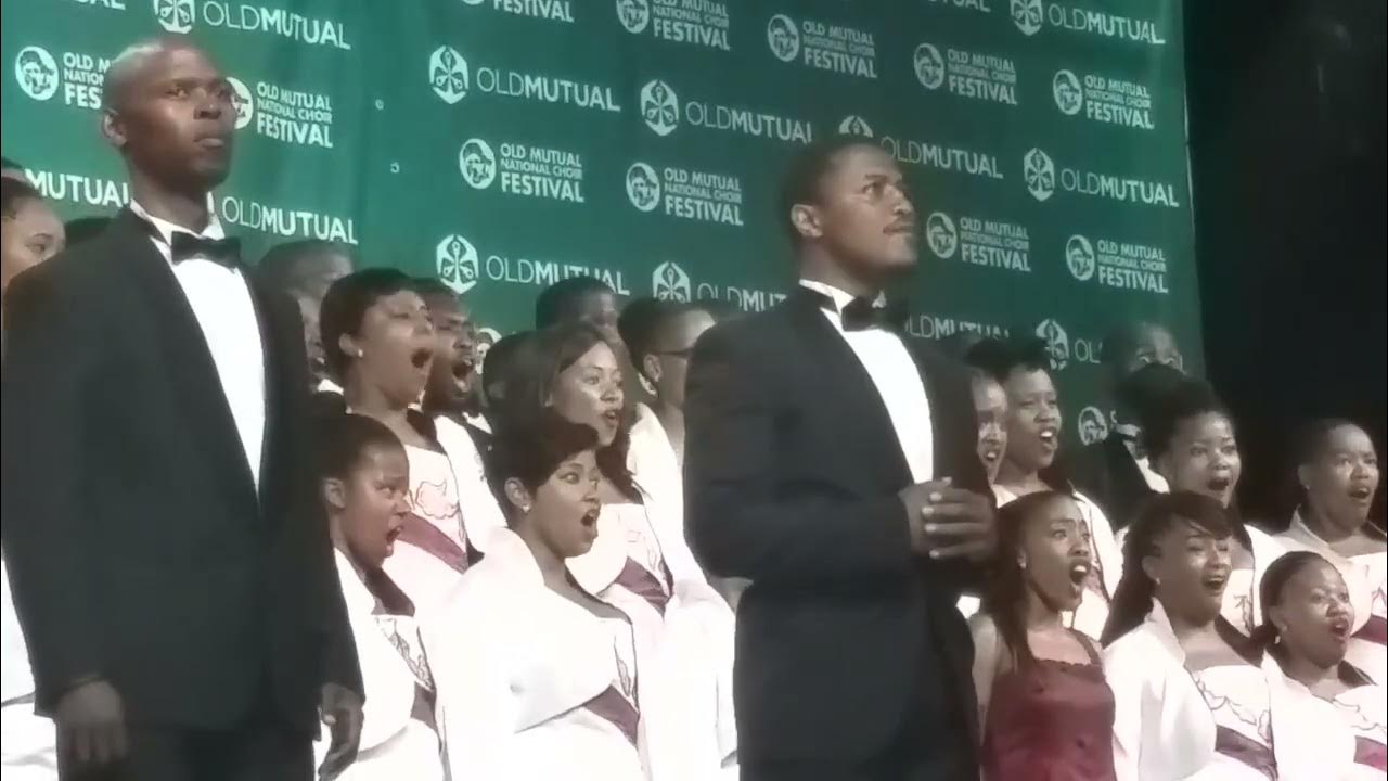 Kopano Chorus 'Voici de Roses'. Conductor Mr. Monty Manamela